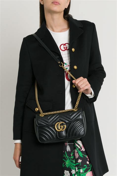 gucci matelassé shoulder bag|Gucci marmont small matelasse bag.